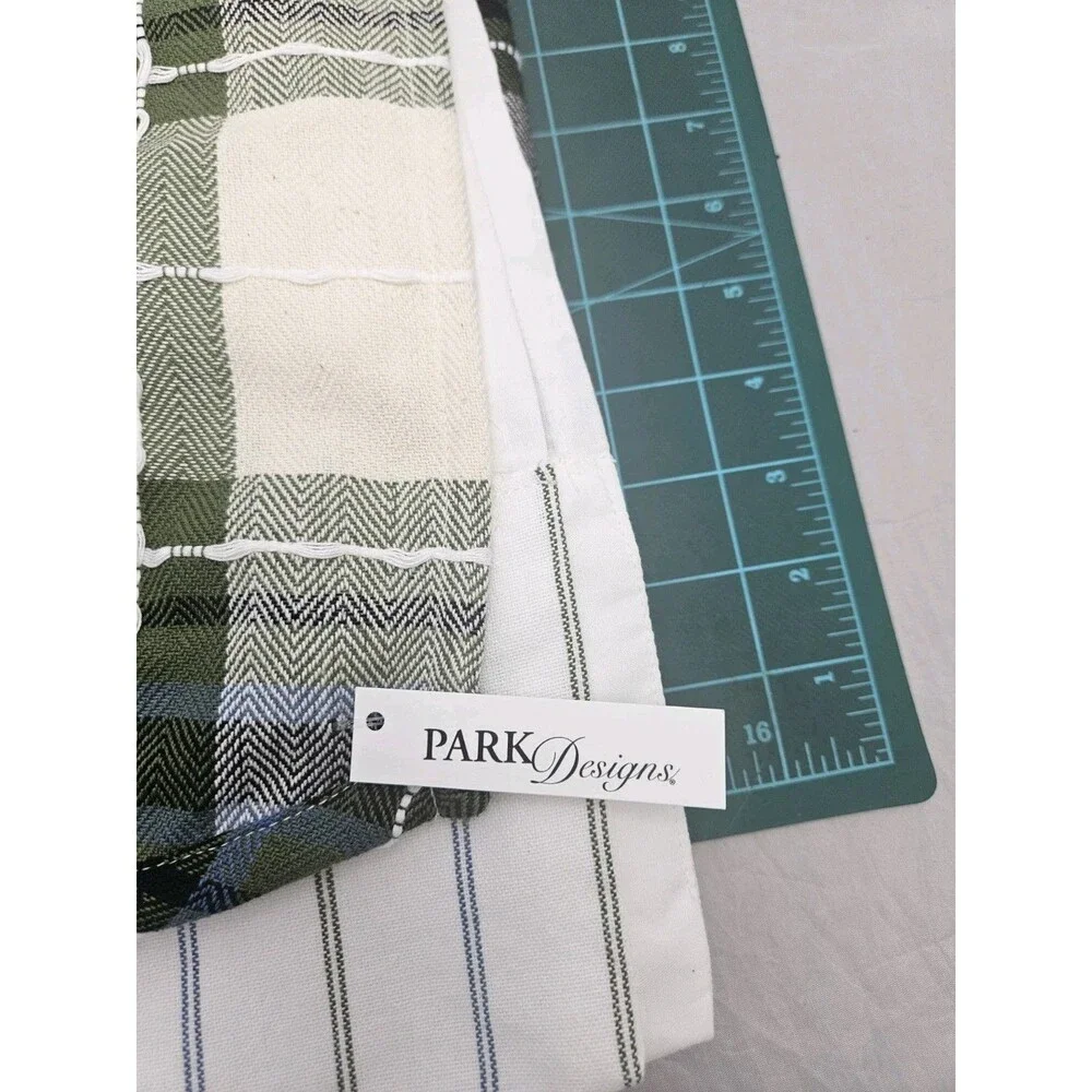 Park Designs Troutman Lined Layered Valance 72 in x 16 in - One Valance
